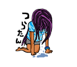 THE GAL!! sticker #10416092