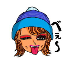 THE GAL!! sticker #10416098