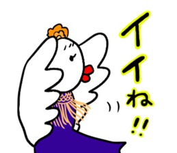 Barbie Bird Enjoys Flamenco. sticker #10416194