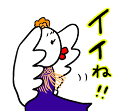 Barbie Bird Enjoys Flamenco. sticker #10416194