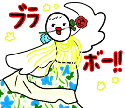 Barbie Bird Enjoys Flamenco. sticker #10416197