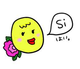 Barbie Bird Enjoys Flamenco. sticker #10416201