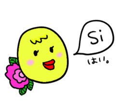 Barbie Bird Enjoys Flamenco. sticker #10416201