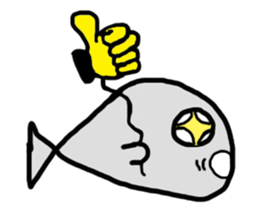 Gray life sticker #10416354