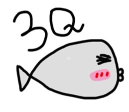 Gray life sticker #10416385