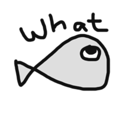 Gray life sticker #10416390