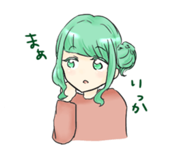 colorful girlsSticker sticker #10416760