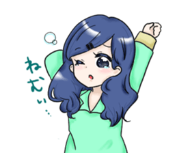 colorful girlsSticker sticker #10416761