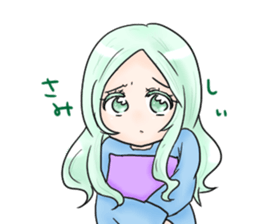 colorful girlsSticker sticker #10416764