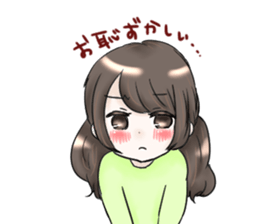 colorful girlsSticker sticker #10416766