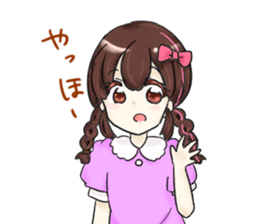 colorful girlsSticker sticker #10416768