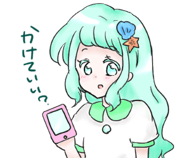 colorful girlsSticker sticker #10416771