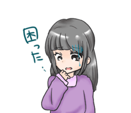 colorful girlsSticker sticker #10416777