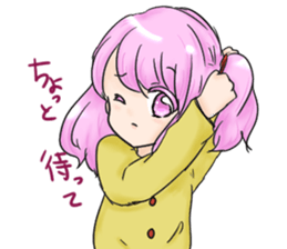 colorful girlsSticker sticker #10416780