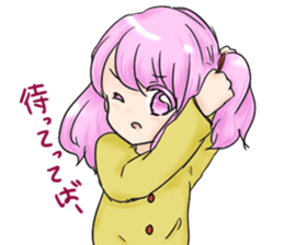 colorful girlsSticker sticker #10416781