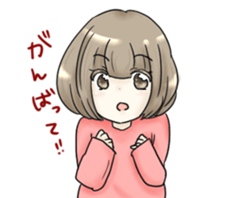 colorful girlsSticker sticker #10416785