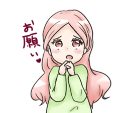 colorful girlsSticker sticker #10416790