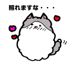 Peaceful daily penguin and cat sticker #10416925