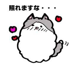 Peaceful daily penguin and cat sticker #10416925