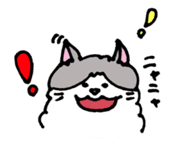 Peaceful daily penguin and cat sticker #10416933