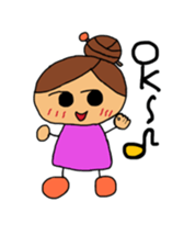 Remarks of Kansai(wakayama) housewife sticker #10417007