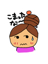 Remarks of Kansai(wakayama) housewife sticker #10417019
