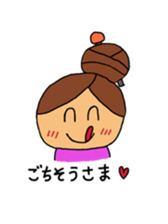 Remarks of Kansai(wakayama) housewife sticker #10417026