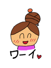 Remarks of Kansai(wakayama) housewife sticker #10417030