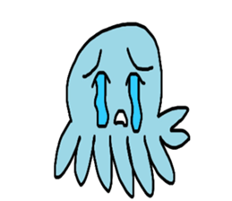 Octopus Smurfs Huppah sticker #10417889