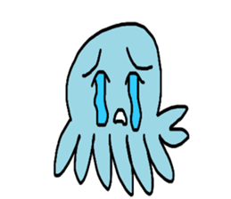 Octopus Smurfs Huppah sticker #10417889