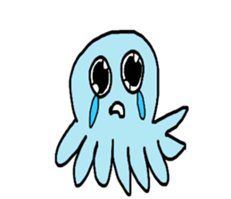 Octopus Smurfs Huppah sticker #10417890