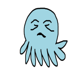 Octopus Smurfs Huppah sticker #10417896