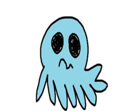 Octopus Smurfs Huppah sticker #10417898