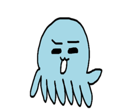 Octopus Smurfs Huppah sticker #10417902