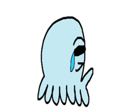 Octopus Smurfs Huppah sticker #10417906