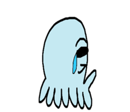 Octopus Smurfs Huppah sticker #10417906