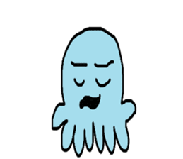 Octopus Smurfs Huppah sticker #10417910