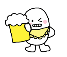 Tama mother of egg sticker #10418023