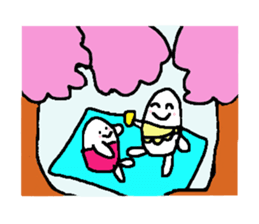 Tama mother of egg sticker #10418025