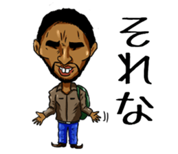 Darker face foreign students AKIRA sticker #10418160