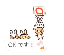 Team Rabbit* sticker #10418484