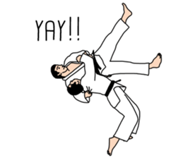 JUDO English ver sticker #10418530