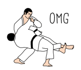 JUDO English ver sticker #10418551