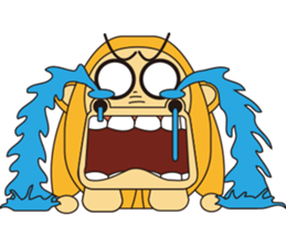 Orange Ape sticker #10418925