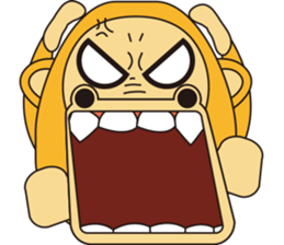 Orange Ape sticker #10418947