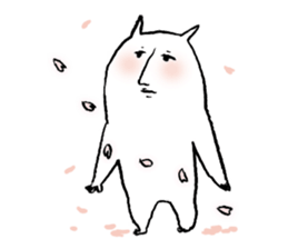 YASAGURENEKO Japanese spring sticker #10419044