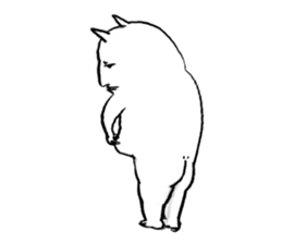 YASAGURENEKO Japanese spring sticker #10419058