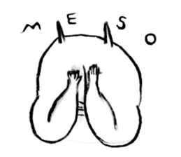 YASAGURENEKO Japanese spring sticker #10419062