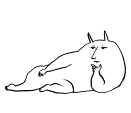 YASAGURENEKO Japanese spring sticker #10419065