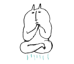 YASAGURENEKO Japanese spring sticker #10419067